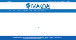 Desktop Screenshot of makoa-sports.com